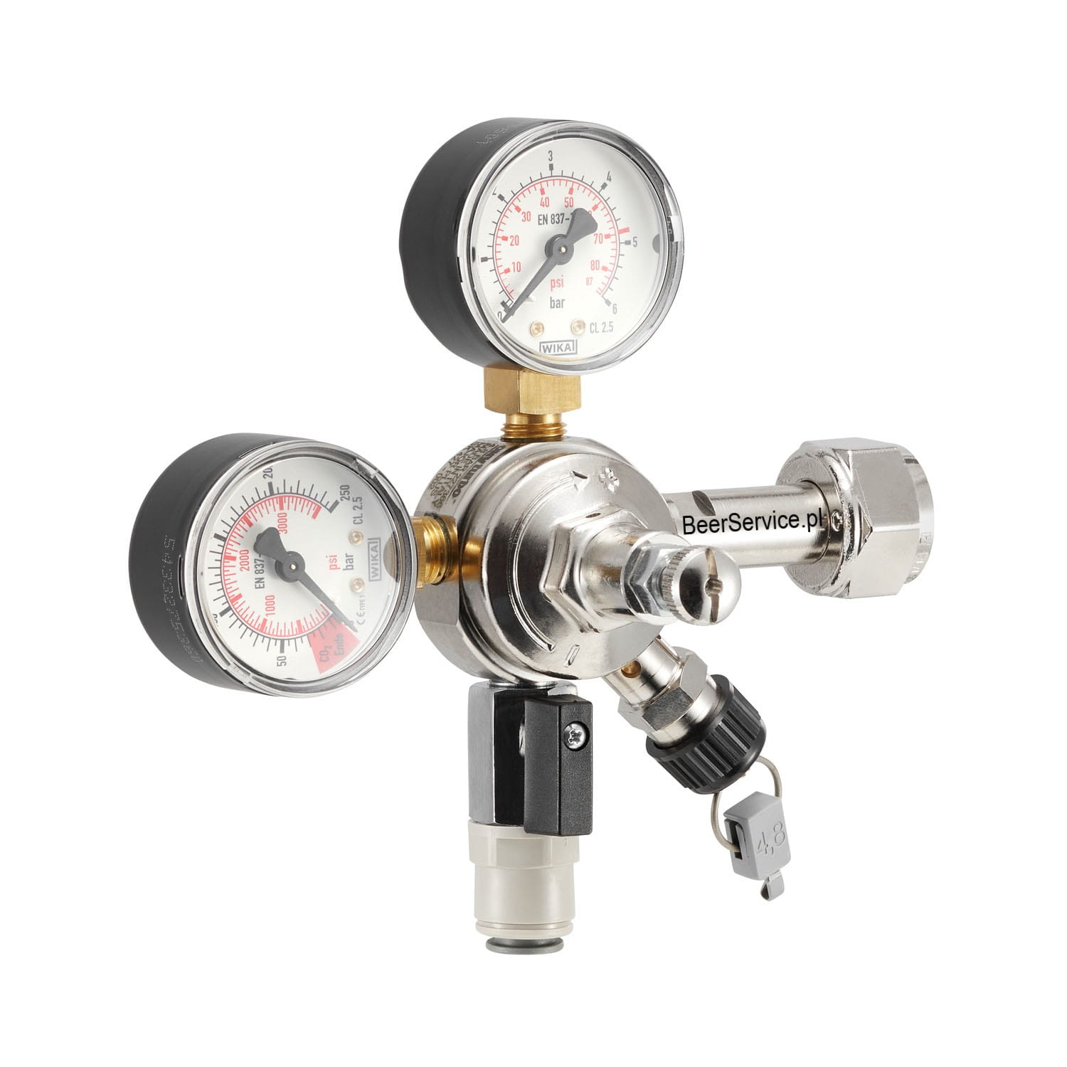 Reduktor gazu CO2. 4,8bar